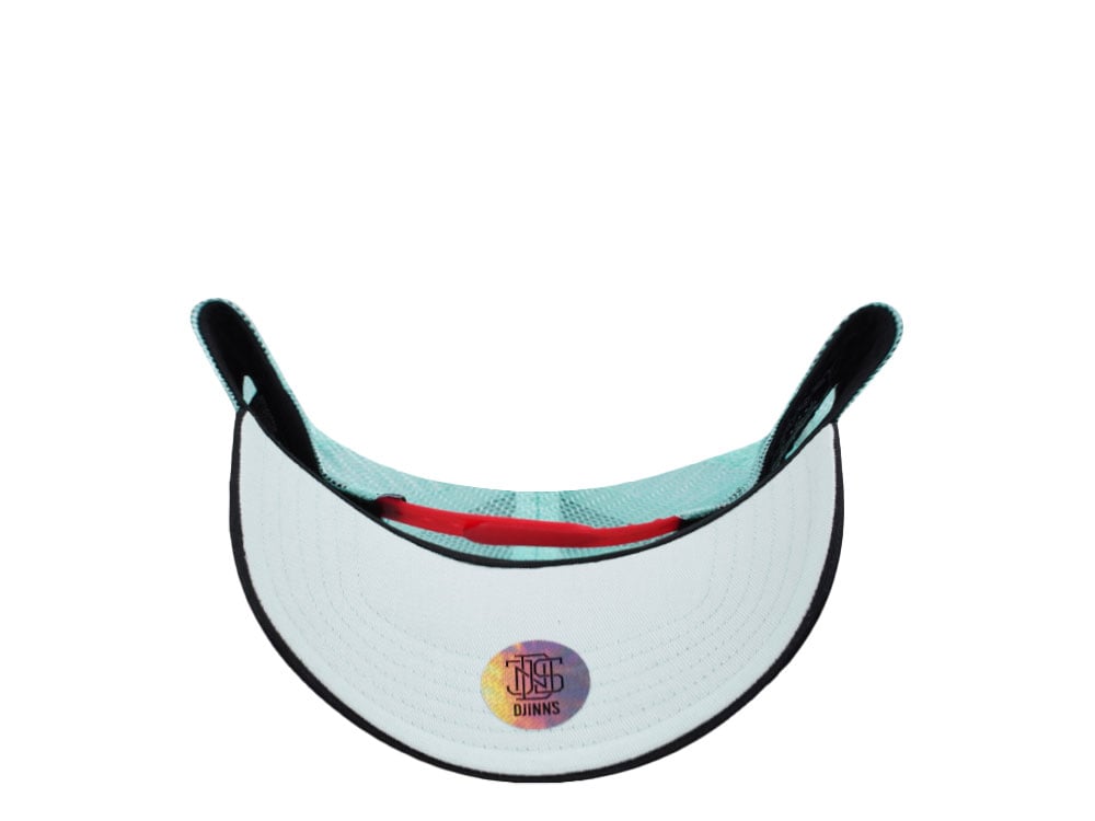 Djinns Street Disco Mint Trucker Snapback Casquette