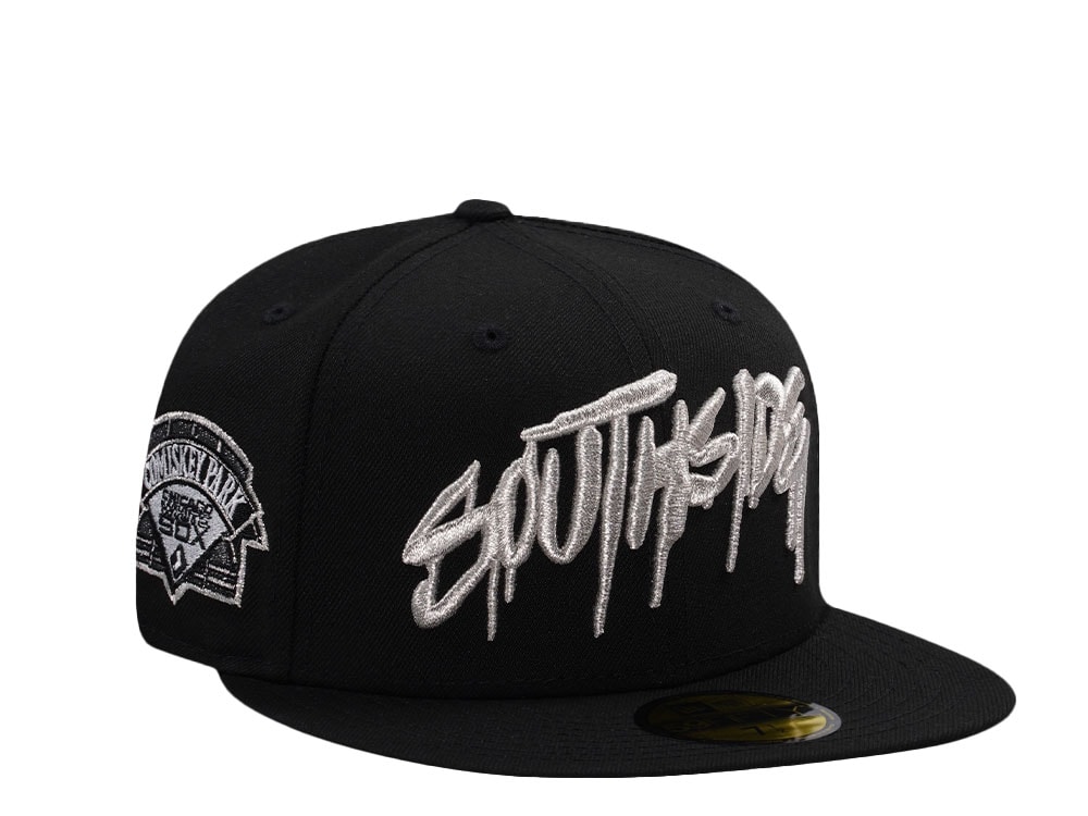 New Era Chicago White Sox Comiskey Park Black Prime Edition 59Fifty Fitted Casquette