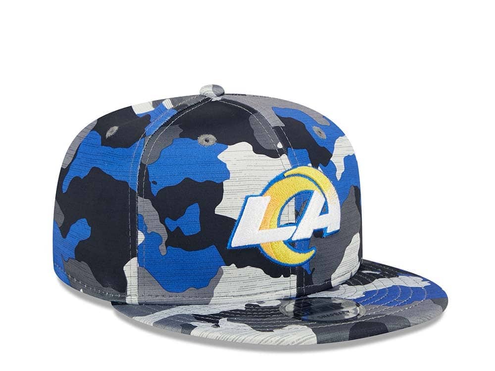 New Era Los Angeles Rams NFL Training Camp 22 Camo 9Fifty Snapback Casquette