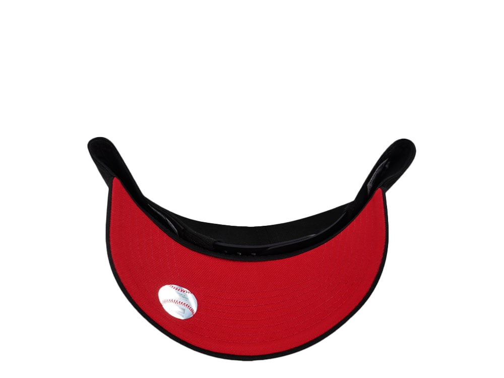 New Era Anaheim Angels All Star Game 2010 Black And Red Edition 9Forty A Frame Snapback Casquette