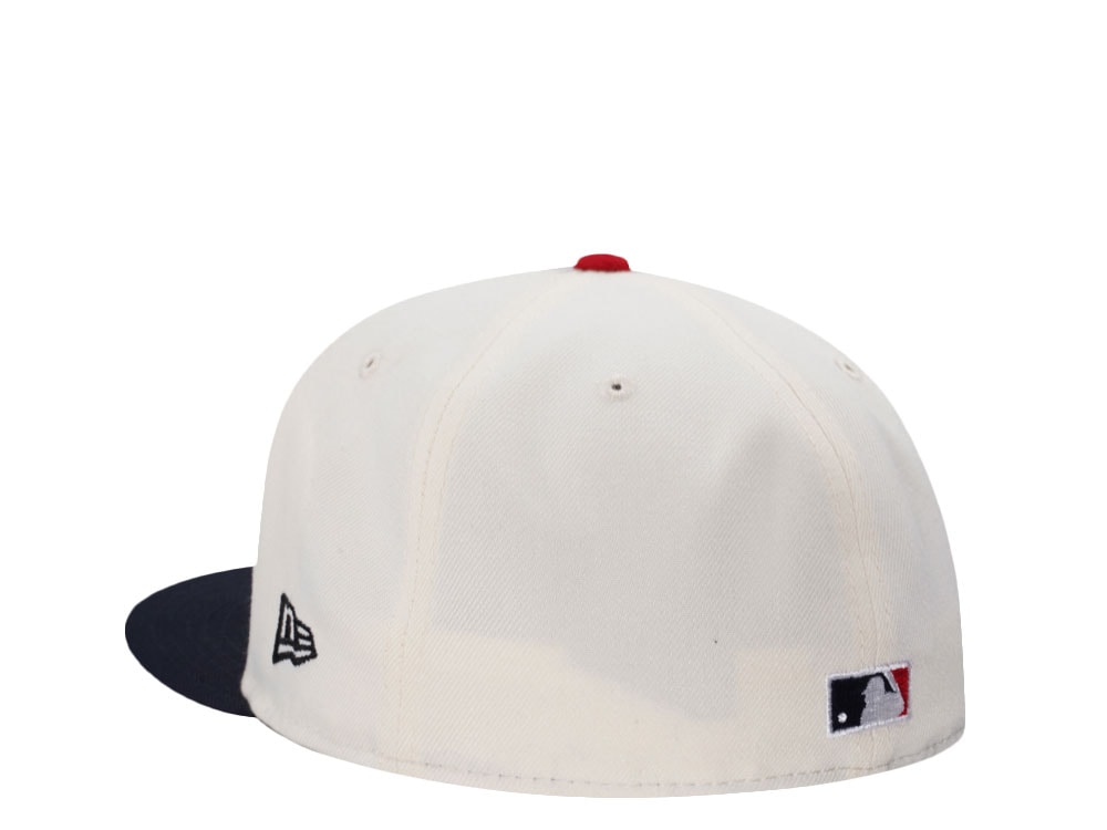 New Era Atlanta Braves World Series 1995 Cascading Chrome Two Tone Edition 59Fifty Fitted Casquette