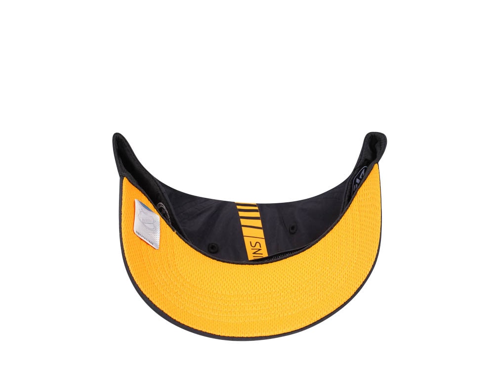 47Brand Pittsburgh Penguins Black Back Line Nylon Strapback Casquette