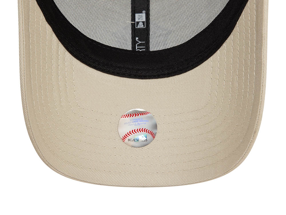 New Era New York Yankees Team Outline White 9Forty Strapback Casquette