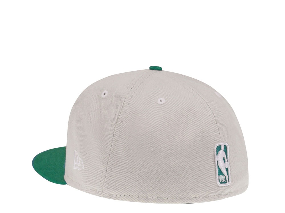 New Era Boston Celtics Cream Two Tone Edition 59Fifty Fitted Casquette