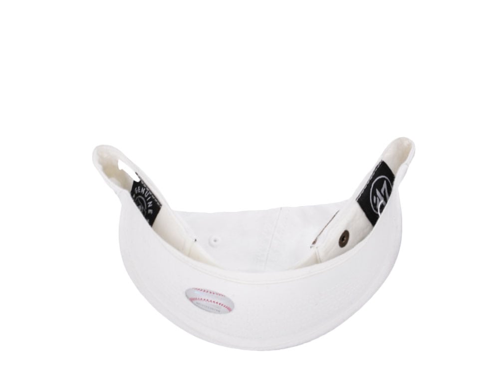 47Brand Chicago White Sox Classic White Clean up Snapback Casquette