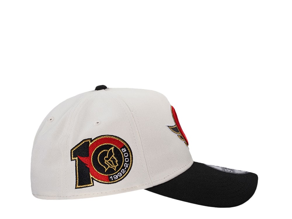 New Era Ottawa Senators 10th Anniversary Chrome Two Tone Edition 9Forty A Frame Snapback Casquette