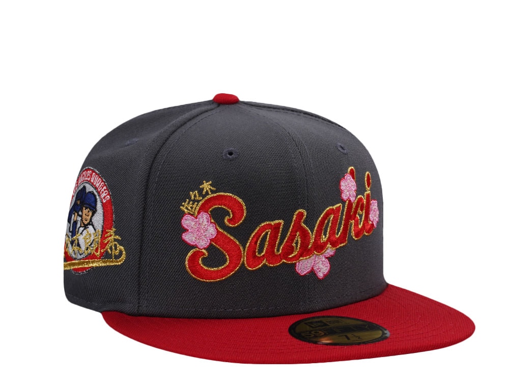 New Era Los Angeles Dodgers Sasaki Blossom Gray Two Tone Edition 59Fifty Fitted Casquette