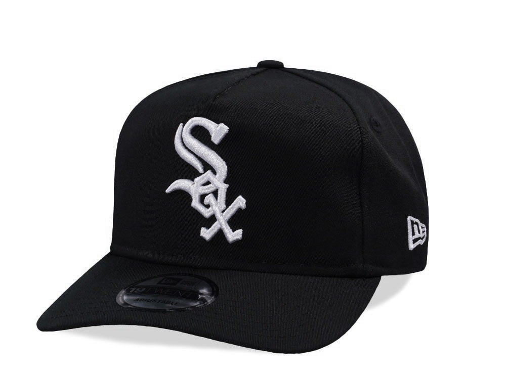 New Era Chicago White Sox Black Classic Edition 19Twenty A Frame Snapback Casquette