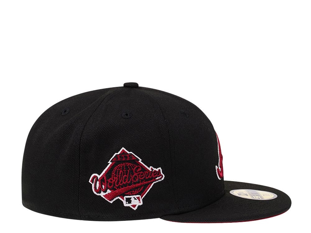 New Era Atlanta Braves World Series 1995 Pinot Noir Edition 59Fifty Fitted Casquette