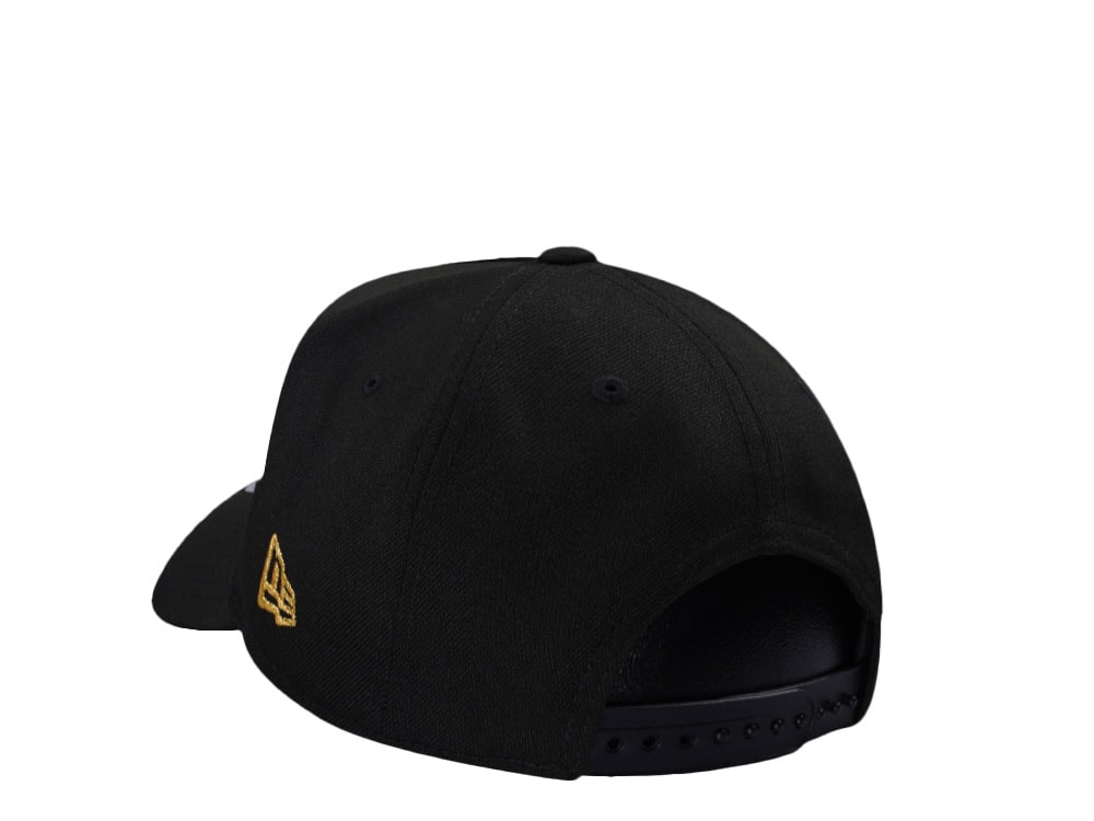 New Era Los Angeles Lakers Classic Black Prime Edition 9Forty A Frame Snapback Casquette