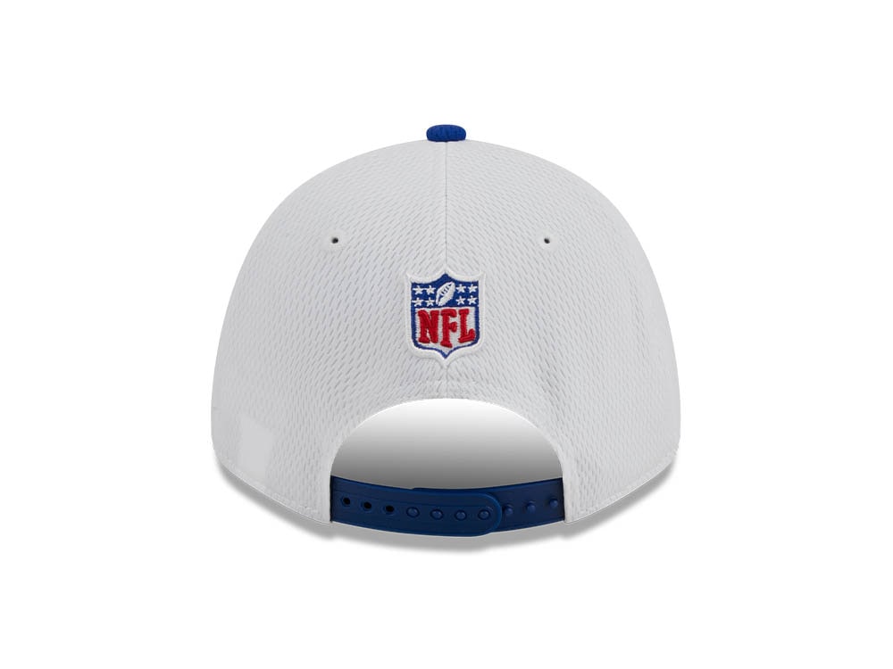 New Era New York Giants NFL Sideline 2023 Blue White  9Forty Snapback Casquette