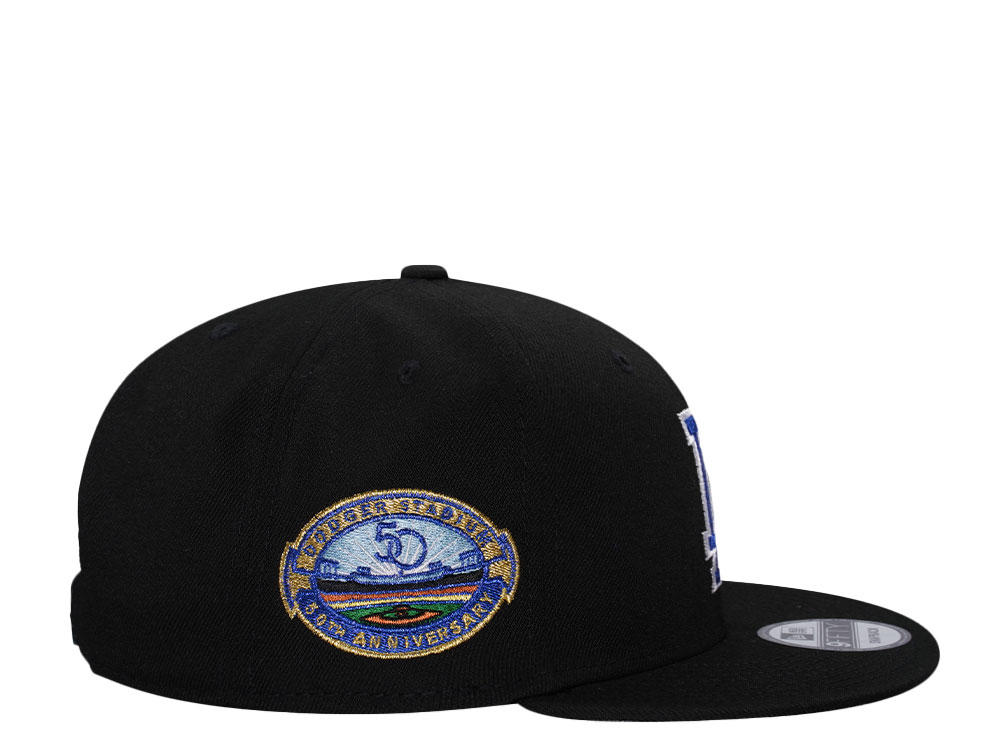 New Era Los Angeles Dodgers 50th Anniversary Black Classic Edition 9Fifty Snapback Casquette