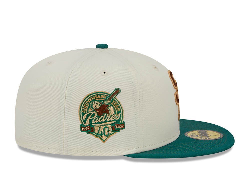 New Era San Diego Padres 40th Anniversary Stone Two Tone Edition 59Fifty Fitted Casquette