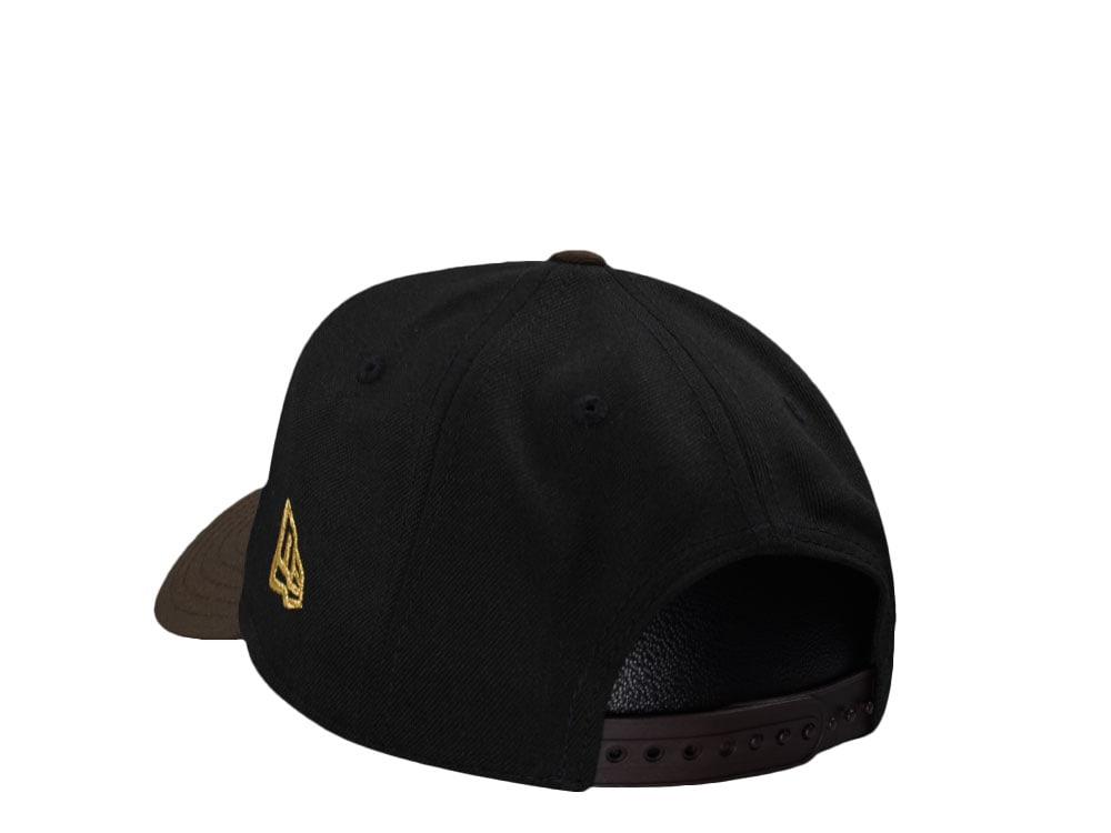 New Era Boston Bruins 80 Seasons Black Two Tone Edition 9Forty A Frame Snapback Casquette