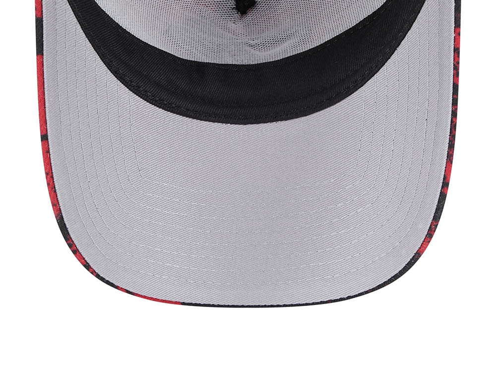 New Era Miami Heat NBA Tip Off 2024 Trucker 9Forty A Frame Snapback Casquette