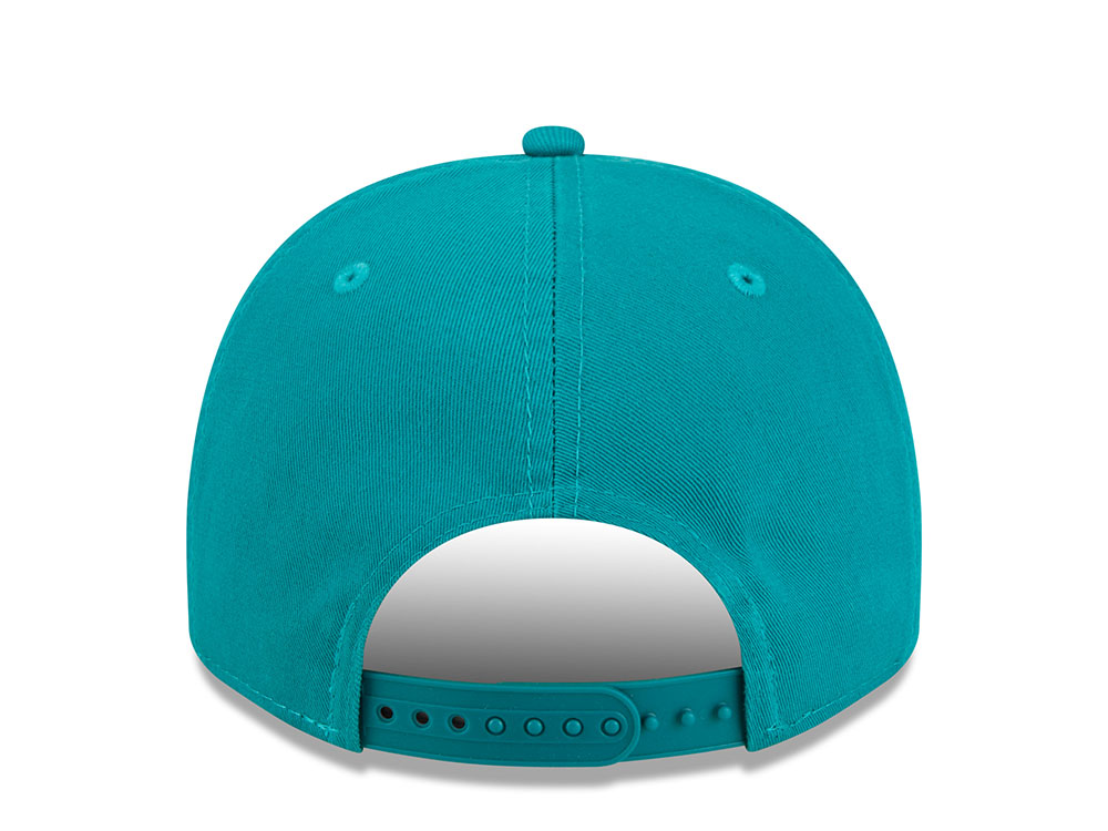New Era Miami Dolphins Super Bowl Champions 1972 Historic Teal Edition 9Fifty A Frame Snapback Casquette