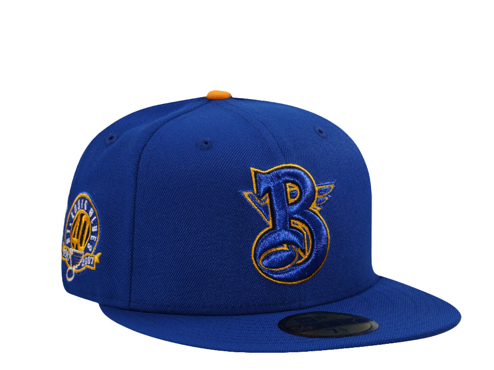 New Era St. Louis Blues 40th Anniversary Blue Prime Edition 59Fifty Fitted Casquette