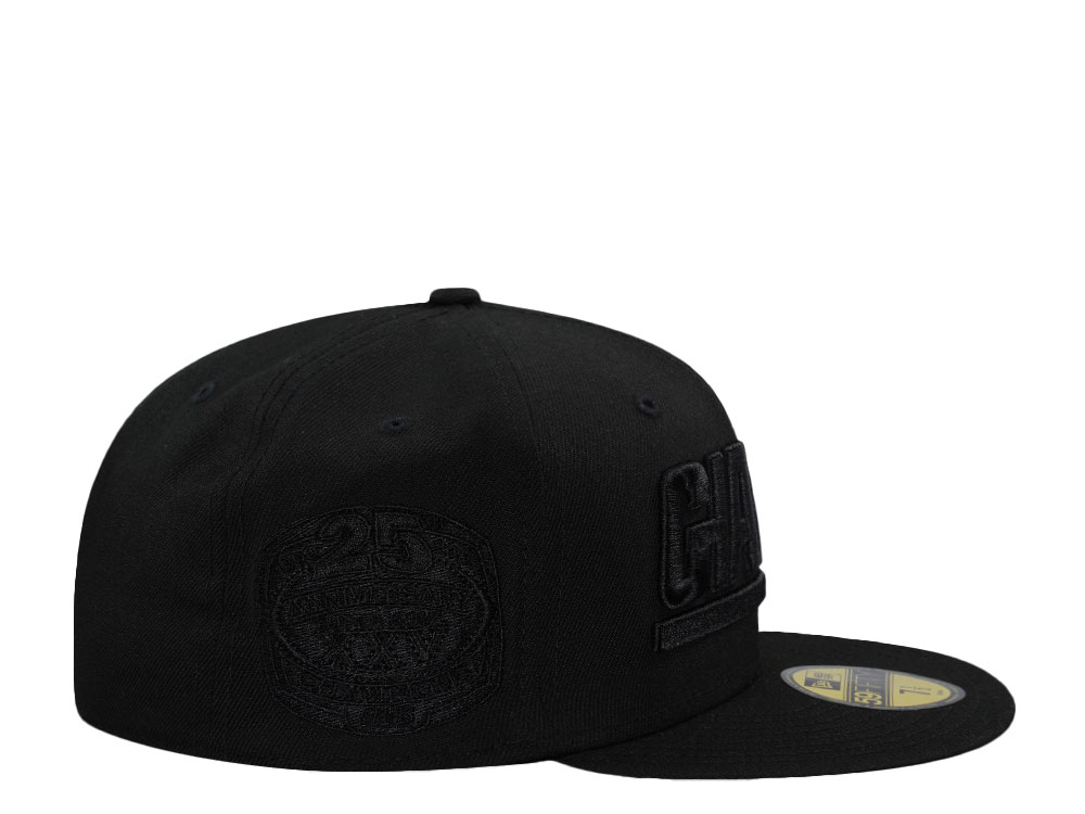 New Era New York Giants 25th Anniversary Blackout Prime Edition 59Fifty Fitted Casquette