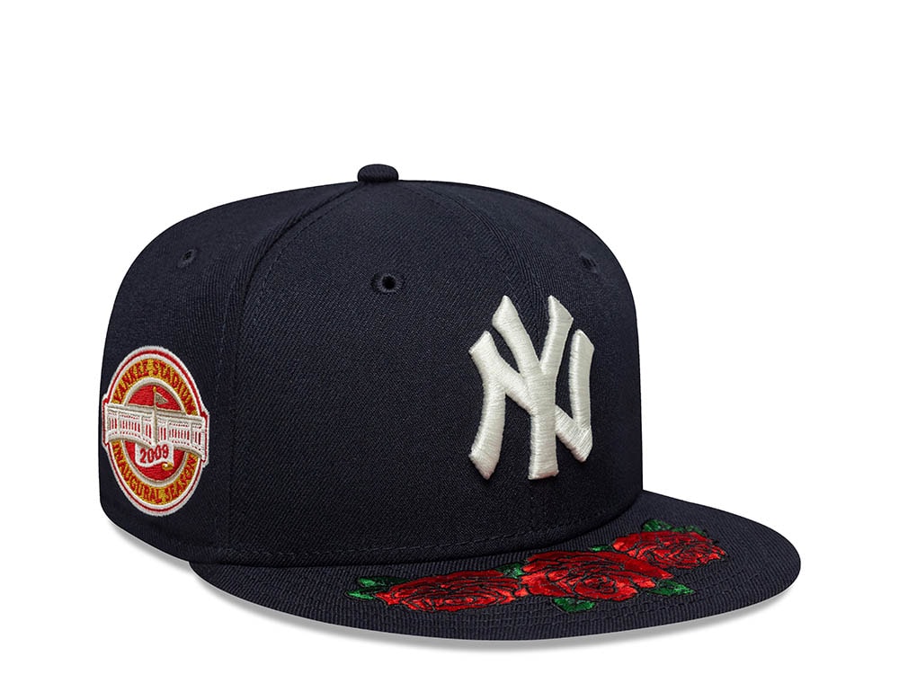 New Era New York Yankees Inaugural Season 2009 Floral Navy Prime Edition 59Fifty Fitted Casquette