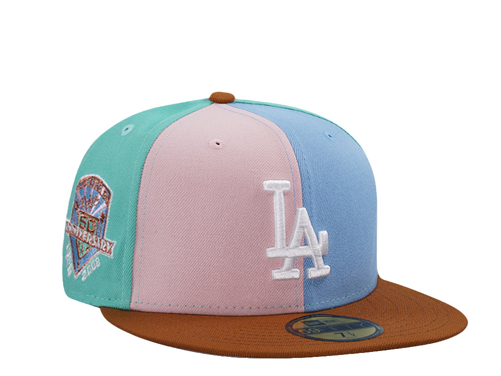 New Era Los Angeles Dodgers 50th Anniversary Pinwheel Edition 59Fifty Fitted Casquette