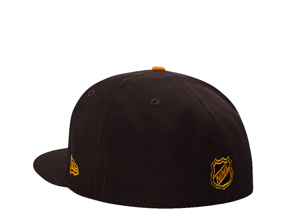 New Era Boston Bruins 50th Anniversary Burnt Wood Prime Edition 59Fifty Fitted Casquette