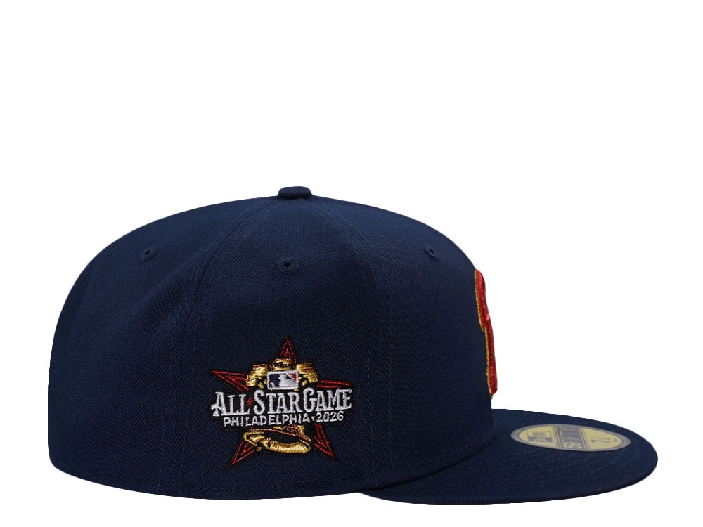 New Era Philadelphia Phillies All Star Game 2026 Navy Prime Edition 59Fifty Fitted Casquette