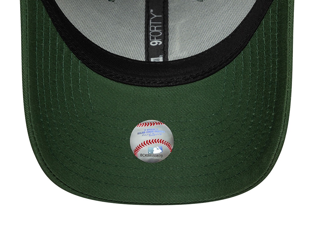 New Era Los Angeles Dodgers League Essential Dark Green Edition 9Forty Strapback Casquette