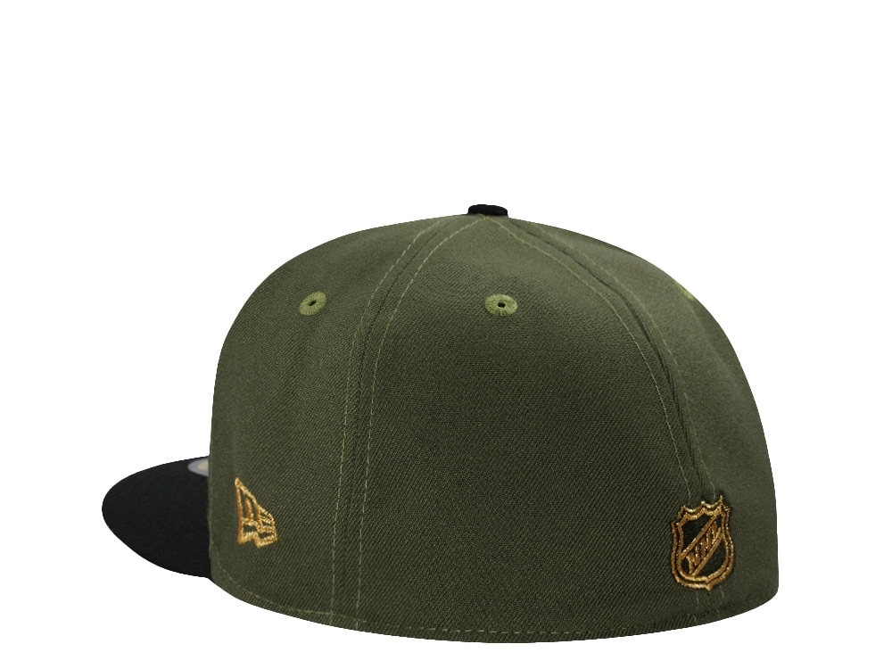 New Era Buffalo Sabres 50th Anniversary Rifle Green Two Tone Edition 59Fifty Fitted Casquette