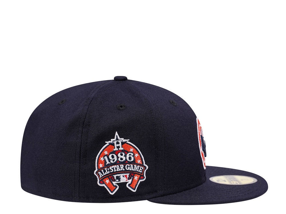 New Era Houston Astros All Star Game 1986 Navy Edition 59Fifty Fitted Casquette