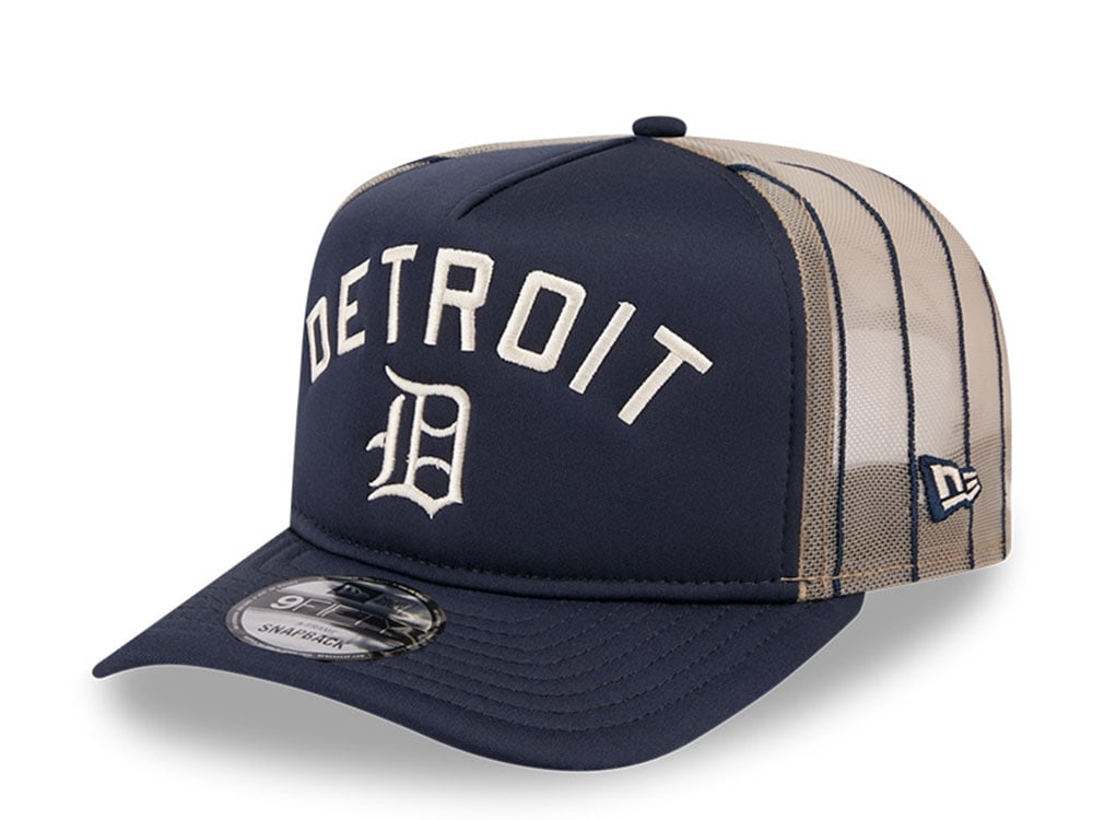 New Era Detroit Tigers Arched 9Fifty A Frame Trucker Snapback Casquette