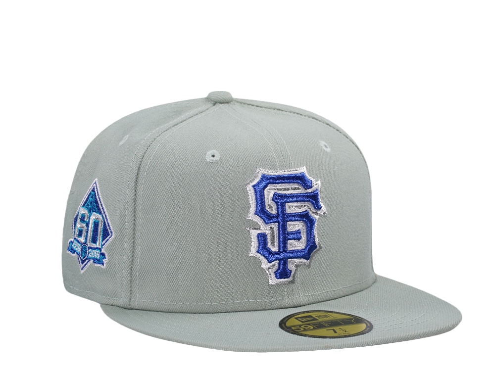 New Era San Francisco Giants 60th Anniversary Everest Green Metallic Edition 59Fifty Fitted Casquette