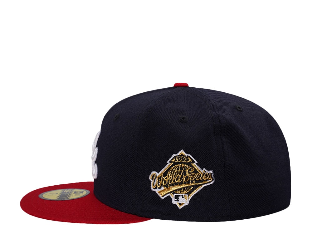 New Era Atlanta Braves World Series 1995 Wool Two Tone Edition 59Fifty Fitted Casquette