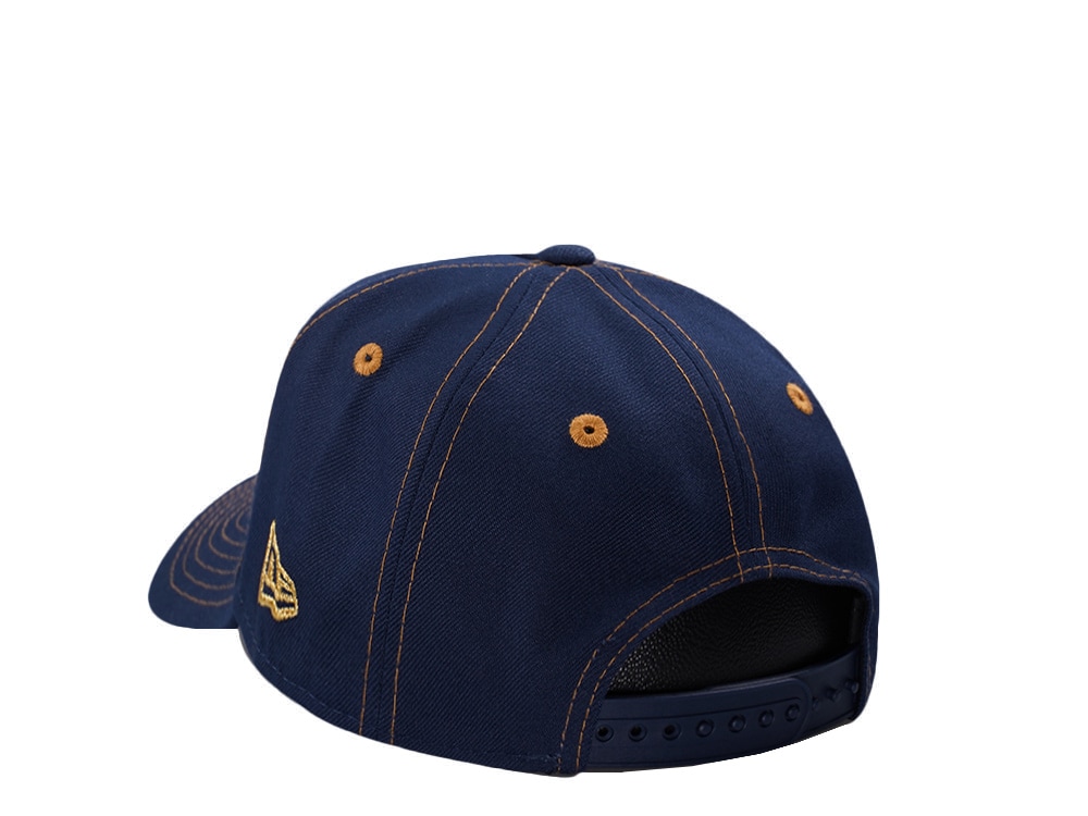 New Era Texas Rangers 40th Anniversary Cow Ocean Blue Prime Edition 9Forty A Frame Snapback Casquette