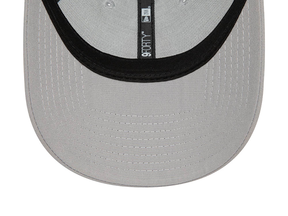 New Era AC Milan Gray Seasonal Pop 9Forty Strapback Casquette