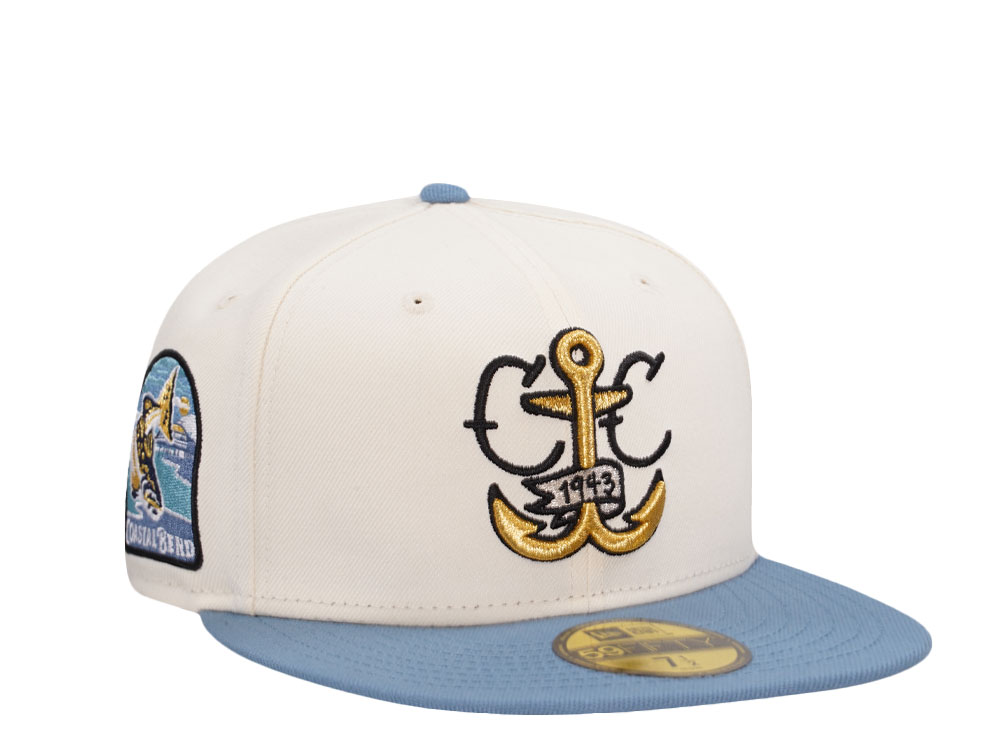 New Era Corpus Christi Hooks Coastal Bend Chrome Two Tone Edition 59Fifty Fitted Casquette