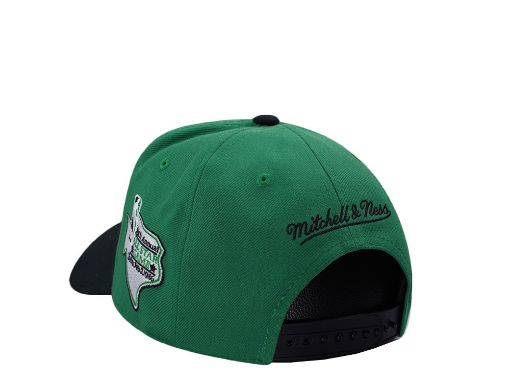 Mitchell & Ness Dallas Mavericks NBA In The City Green Edition Pro Pinch Fit Snapback Casquette