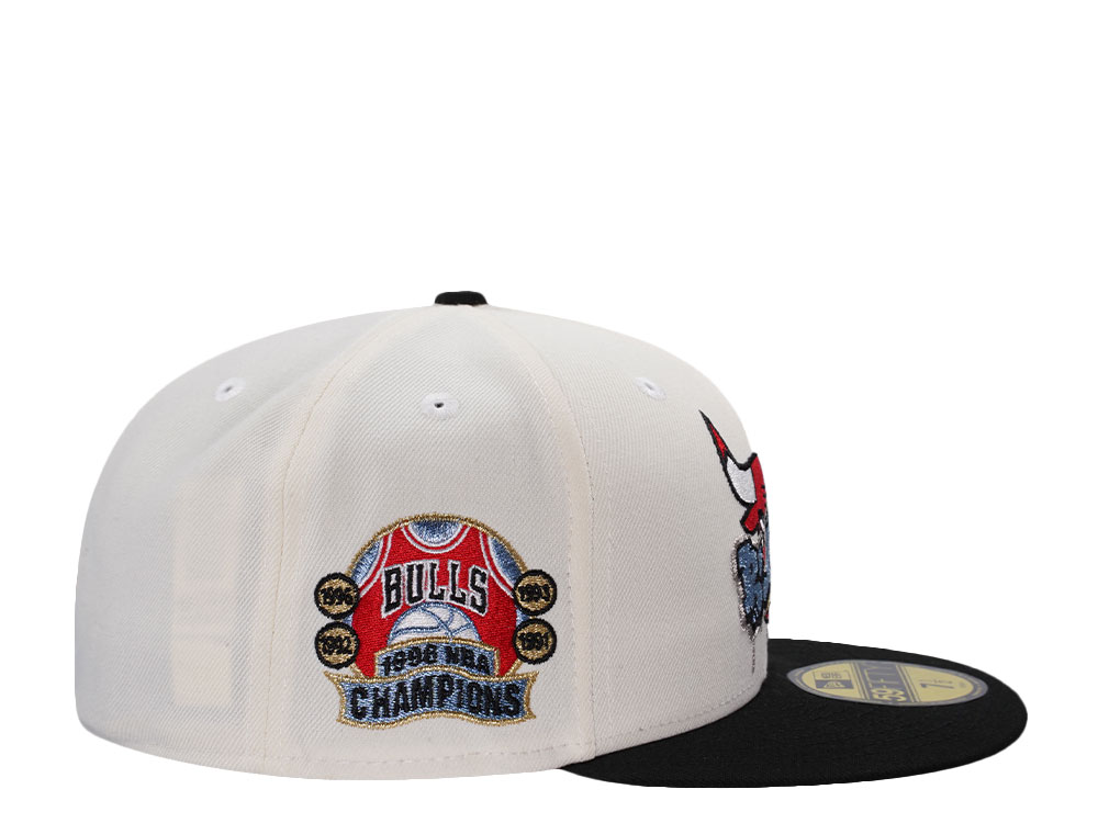 New Era Chicago Bulls NBA Champions 1996 Chrome Two Tone Edition 59Fifty Fitted Casquette