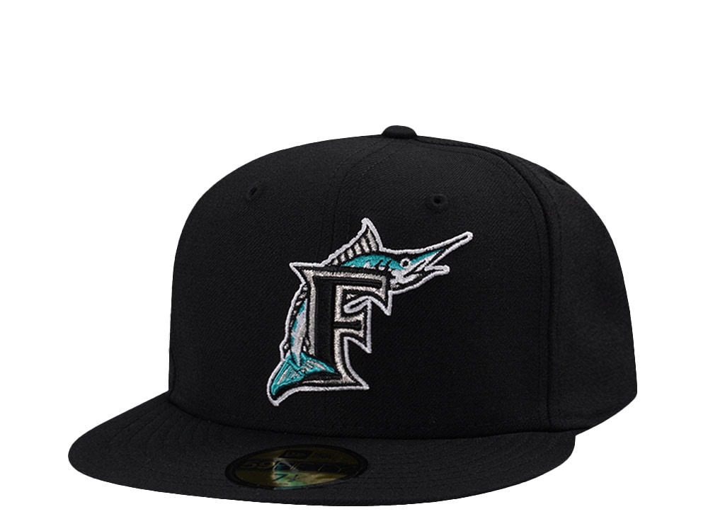New Era Florida Marlins Wool Authentic On-Field Black Prime Edition 59Fifty Fitted Casquette