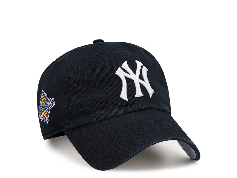 47Brand New York Yankees World Series 1996 Black Clean Up Strapback Casquette