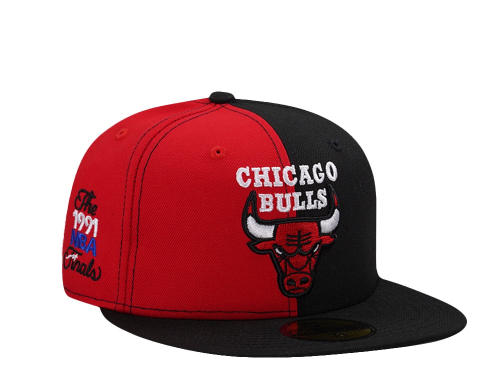 New Era Chicago Bulls NBA Finals 1991 Split Edition 59Fifty Fitted Casquette