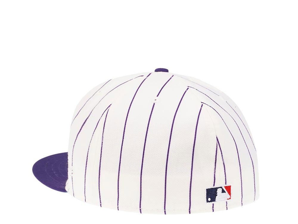 New Era Colorado Rockies 10th Anniversary Pinstripe Heroes Elite Edition 59Fifty Fitted Casquette