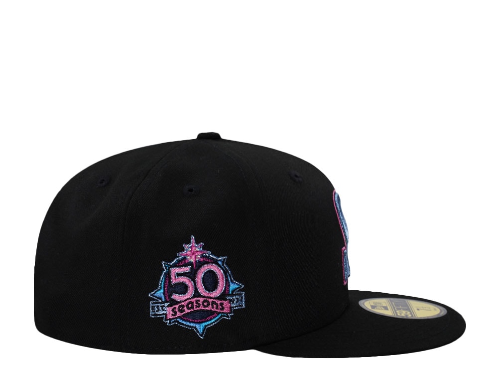 New Era Seattle Mariners 50 Seasons Black Prime Edition 59Fifty Fitted Casquette