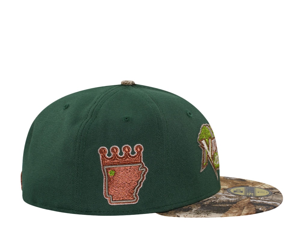 New Era Northwest Arkansas Naturals Outdoor Two Tone Edition 59Fifty Fitted Casquette