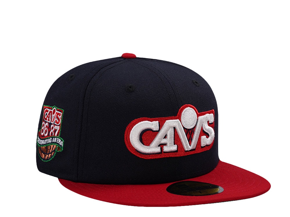 New Era Cleveland Cavaliers Navy Two Tone Edition 59Fifty Fitted Casquette