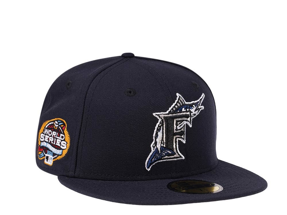 New Era Florida Marlins World Series 2003 Navy Classic Edition 59Fifty Fitted Casquette