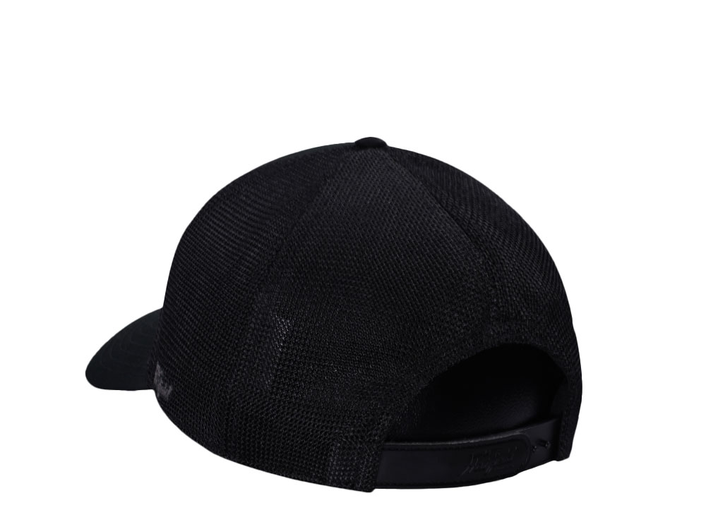 Hatfield Original Script Black Trucker Snapback Casquette