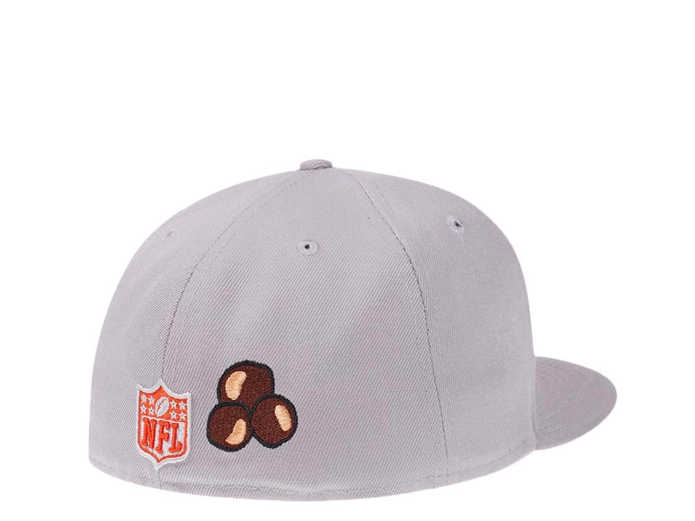 New Era Cleveland Browns City Icons Grey Edition 59Fifty Fitted Casquette