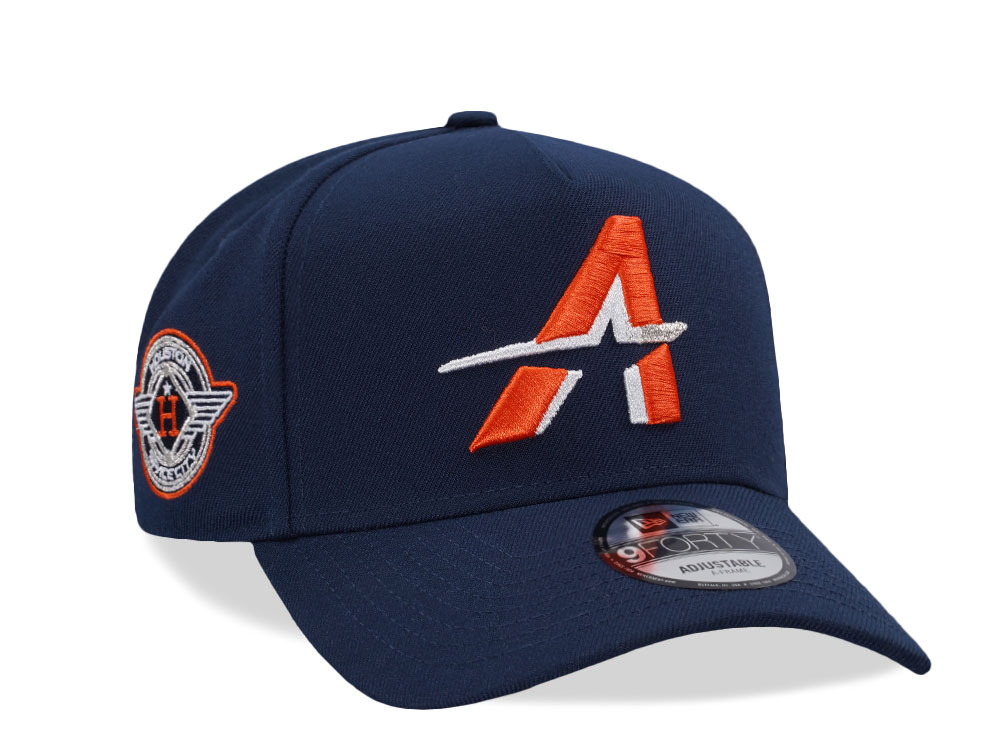 New Era Houston Astros Spacecity Navy Prime Edition 9Forty A Frame Snapback Casquette
