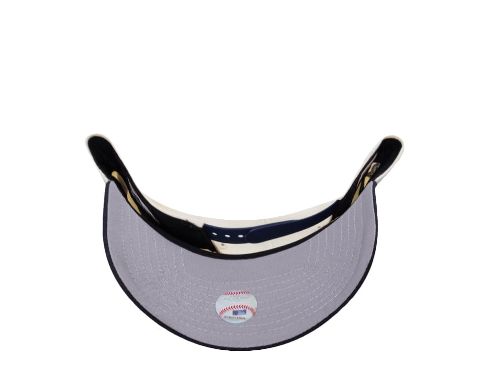 New Era New York Yankees World Series 2000 Chrome Two Tone Script Edition 9Forty A Frame Snapback Casquette