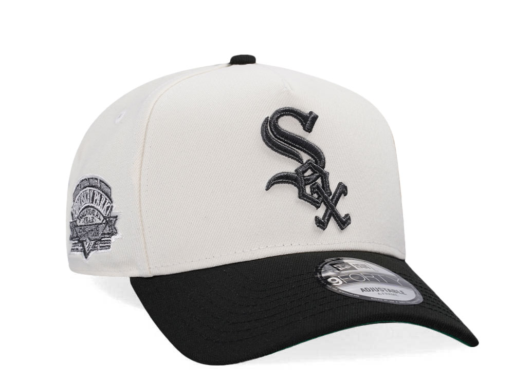 New Era Chicago White Sox Inaugural Year 1991 Chrome Two Tone 9Forty A Frame Snapback Casquette